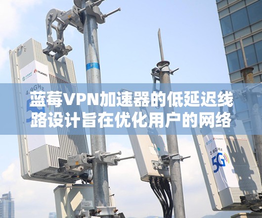 蓝莓VPN加速器的低延迟线路设计旨在优化用户的网络体验，尤其是在实时性要求高的任务如游戏和视频流中。以下是对其低延迟线路的详细分析
