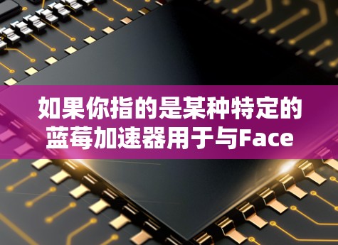 如果你指的是某种特定的蓝莓加速器用于与Facebook相关的应用程序，可能需要更多的上下文来准确回答。以下是一些可能的解释