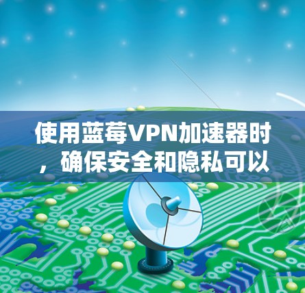 使用蓝莓VPN加速器时，确保安全和隐私可以通过以下步骤来保护