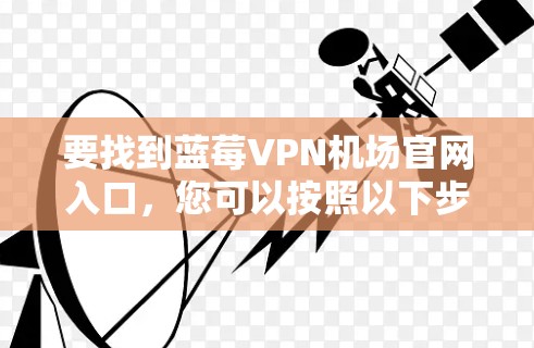 要找到蓝莓VPN机场官网入口，您可以按照以下步骤操作