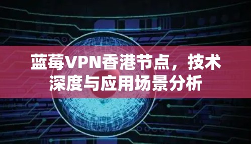 蓝莓VPN香港节点，技术深度与应用场景分析