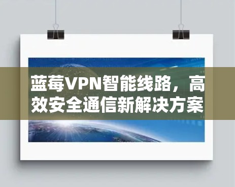 蓝莓VPN智能线路，高效安全通信新解决方案