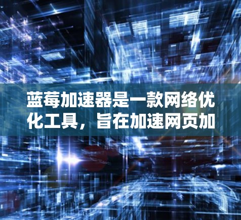 蓝莓加速器是一款网络优化工具，旨在加速网页加载速度。如果你想在安卓设备上使用蓝莓加速器，以下是一些可能的方法和建议
