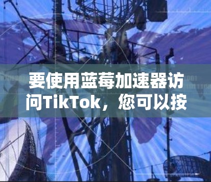 要使用蓝莓加速器访问TikTok，您可以按照以下步骤操作